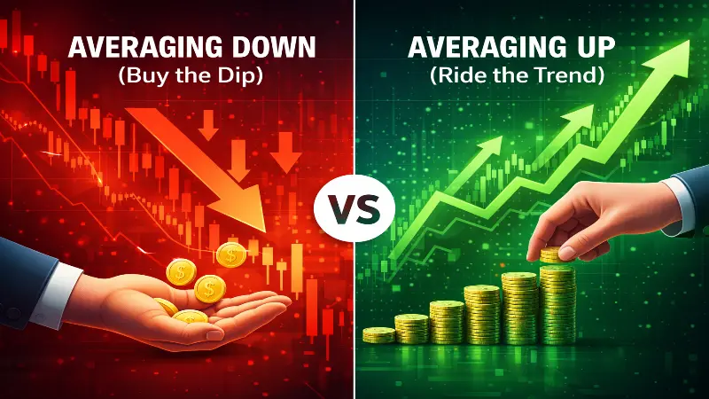 Averaging Down vs Averaging Up रणनीति